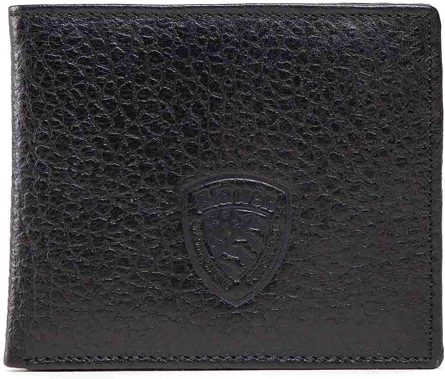 Blauer Wallet Casual Man Leather Black