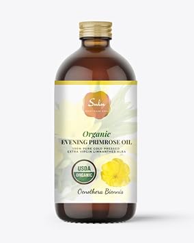 Evening Primrose Oil-USDA Organic Cold Pressed Unrefined Virgin (8 oz)