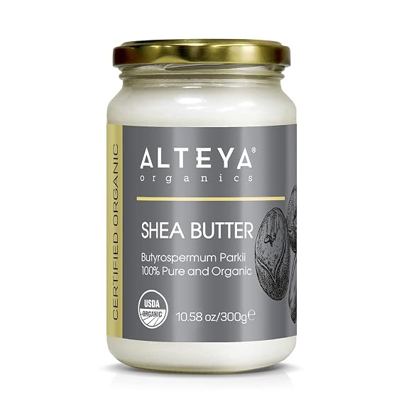 Alteya Organics USDA Organic Shea Butter 100% Pure Butyrospermum Parkii