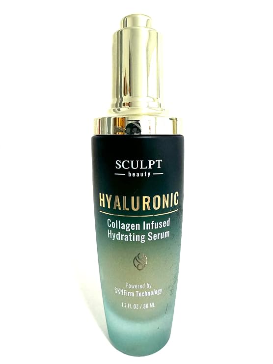 SCUPLTBEAUTY Hyaluronic and Collagen Face Serum, 1.7 Fl Oz. NO BOX