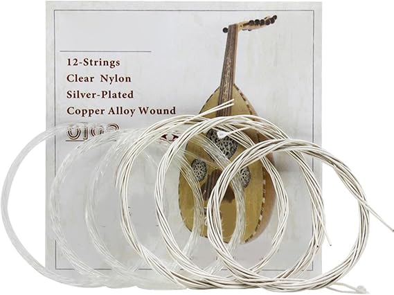 Oud Strings Set , Oud Strings for Oud Beginners for Oud Lovers(12strings)
