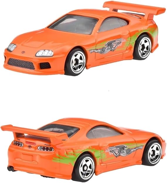 Hot Wheels Fast and Furious Brian O'Conner Toyota, 2/5, Orange