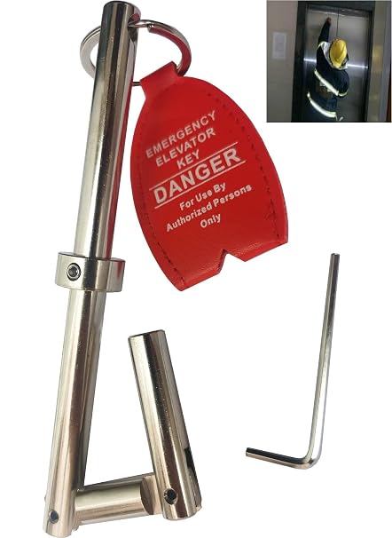 Elevator Door 3-Section Double Drop Emergency Key
