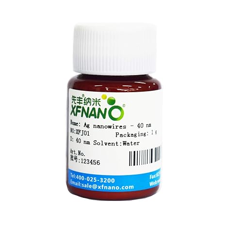 Silver Nanowires 40nm AgNWs IPA Dispersion20mg/ml 500mg-Same Day Priority Shipping