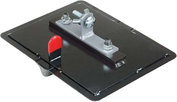 Kraft Tool CC1720 12"x14" 3/4" R 3/4" D All Steel Walking Groover with Mounting Bar and Clevis Bracket NEW DESIGN!, Multicolor, One Size