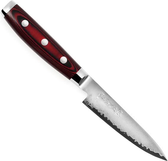 Yaxell Super Gou 4" Paring Knife - Made in Japan - 161 Layer SG2 Stainless Damascus