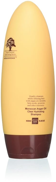 ARGANMIDAS Moroccan Oil Clear Hydrating Shampoo 15fl oz.