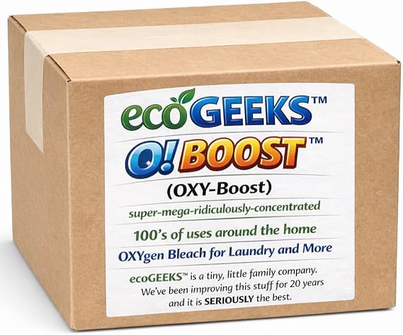 ecoGeeks OXY-BOOST Oxygen Bleach 20LB Bulk Packaged by ecoGeeks