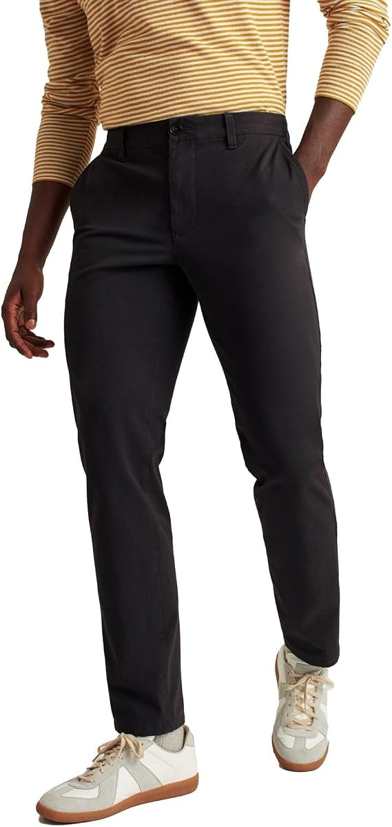 Bonobos - Mens Stretch Washed Chino 2.0 Pants, Size: 30W x 30L, Color: Faded Black