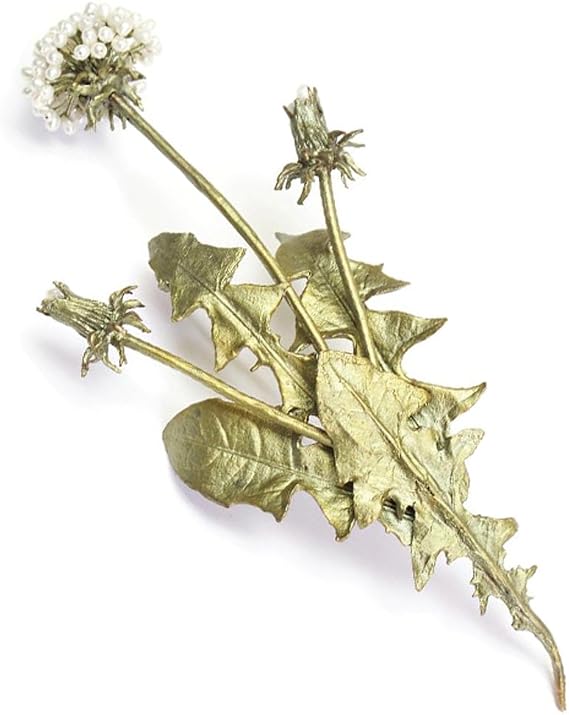 "Dandelion" Pearl Pin/brooch By Michael Michaud for Silver Seasons