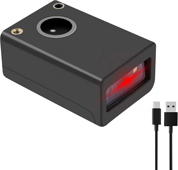 2D Embedded Mini Barcode Reader Scanner Scan, Symcode QR Barcode Reader Module Scanner with Auto Sensing Cell Phone Computer Screen Scan