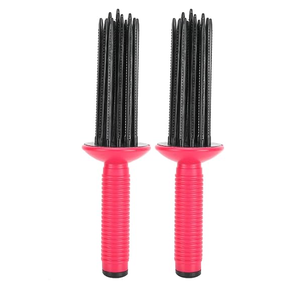 Hair Curler Fluffy Curling Roll Comb Anti Slip Curling Wand Hairstyling Tools for Women