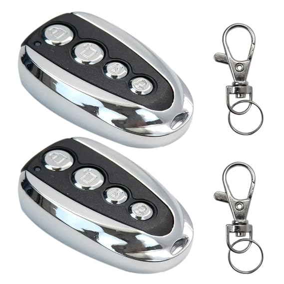 Universal Automatic Sliding Gate Opener Remote Control for All 433.92 MHz Non-encrypted Gate - 2PK Backup Key-by Colorpp