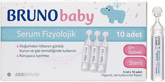 Serum Fizyolojik Damla 5 ml x 10 adet