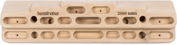 Beastmaker 2000 Hangboard, Woodgrain, One Size