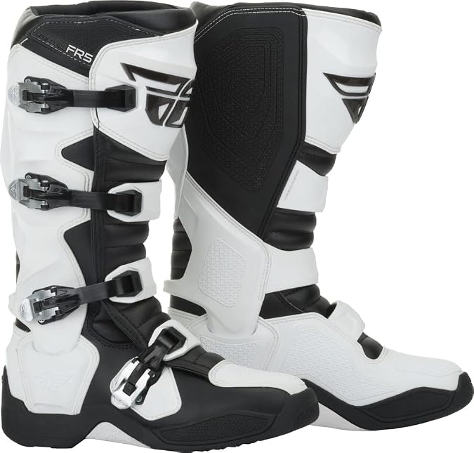 Fly Racing FR5 Men's Protective Motocross Boots for Dirt Bike, Motorcycle, Offroad Riding