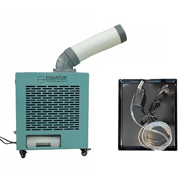 Equator 3-in-1 OUTDOOR ACHEATERFAN 9000 BTU 110V wWheels 110V  Drip PanPump
