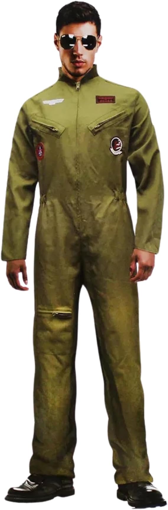 Studio Halloween Air Force Pilot Flight Suit Men's Costume