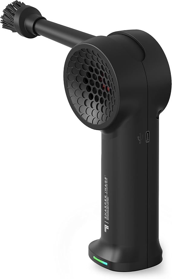 Sharper Image MACH 01X High Velocity Compressed Air Duster, Rechargeable, Rotating Design, Cleaning Tool