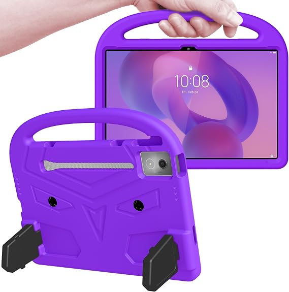 ATOOZ Kids Case for Lenovo Idea Tab Pro 12.7" 2025, Purple