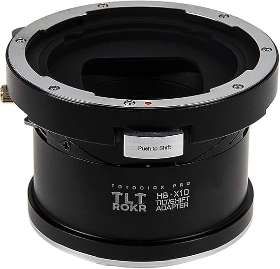 Fotodiox Pro - Tilt/Shift Lens Mount Adapter Compatible with Hasselblad V-Mount SLR Lenses to Hasselblad XCD Mount Mirrorless Digital Camera Systems, (HBV-XCD-TLTROKR)
