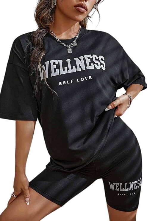 Merry See WELLNESS Baskılı Soft Kısa Kollu Şortlu Alt Üst Takımı