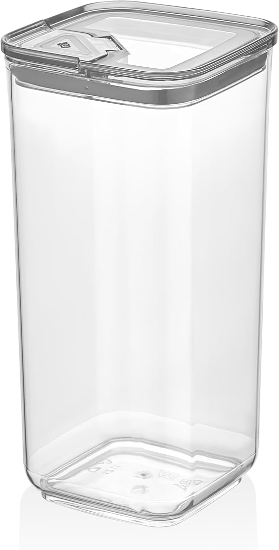 Vip Ahmet Practical Square Storage Container, 3X1200 Ml