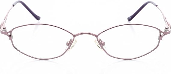 Optical Eyewear - Modified Oval Shape, Metal Full Rim Frame - for Women or Men Prescription Eyeglasses RX