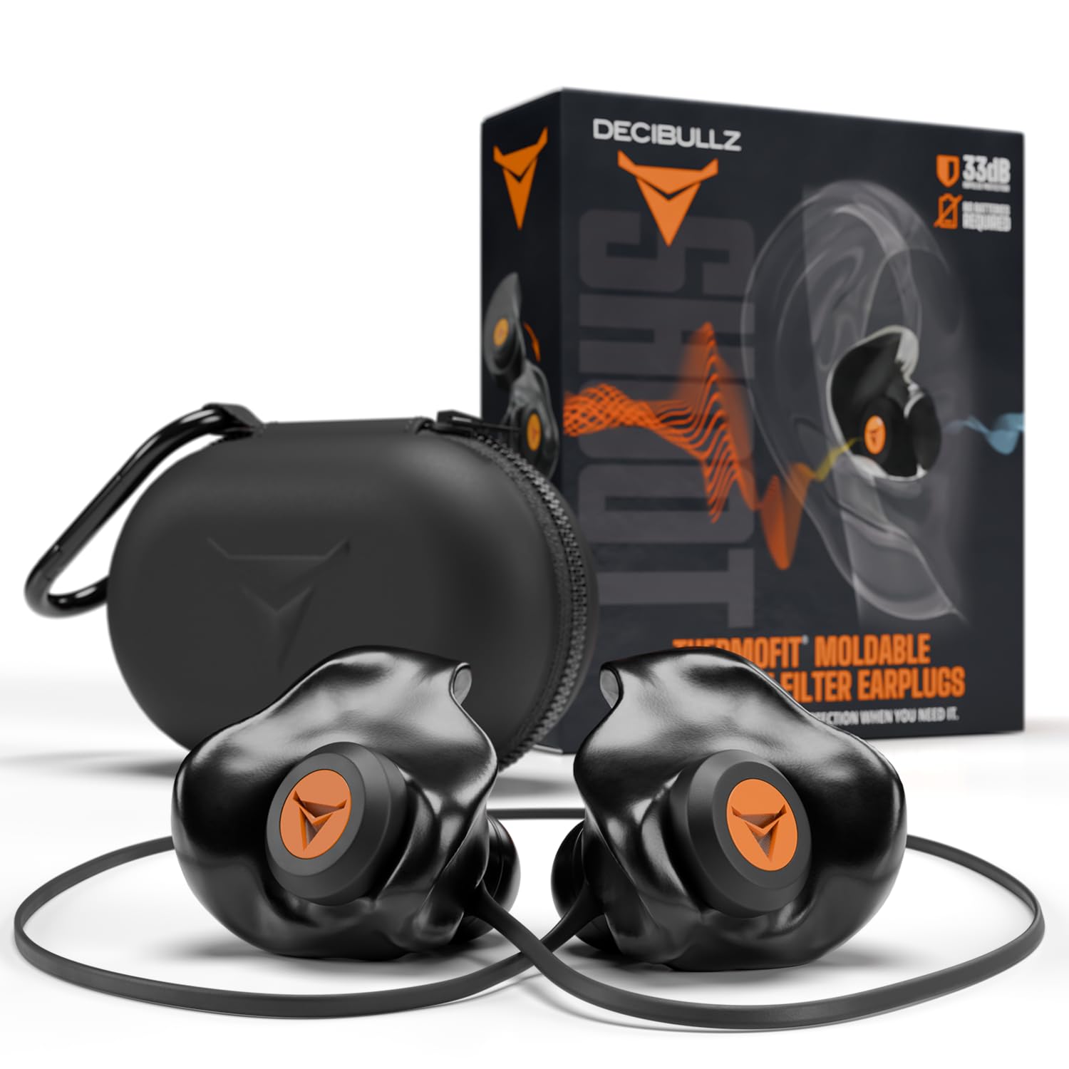 Decibulls - Custom Molded Percussive Filters - Excellent Custom Molded Hearing Protection