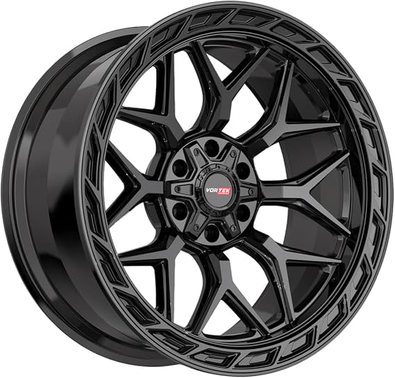 Vortek VRP-504 22x10 5x127 5x139.7-18 Cb 78.1 Gloss Black