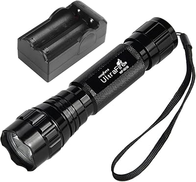 ULTRAFIRE Tactical Flashlight, WF-501B 800 Lumens Super Bright 5 Mode Mini LED Flashlight,IPX-65 Waterproof EDC Handheld Torch for Outdoor Camping and Hiking