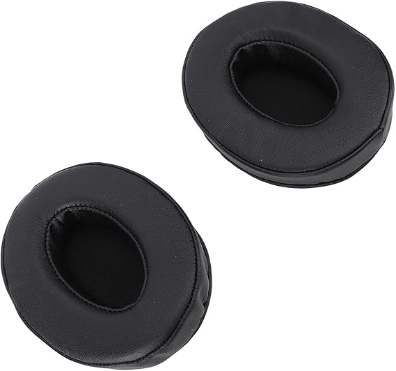 Generic High Density Foam Ear Cushions for ATH M50X M40X M30X WS1100 Headphones, Replacement Ear Pads, Compatible with G Pro X, DT-770, 2 Pieces