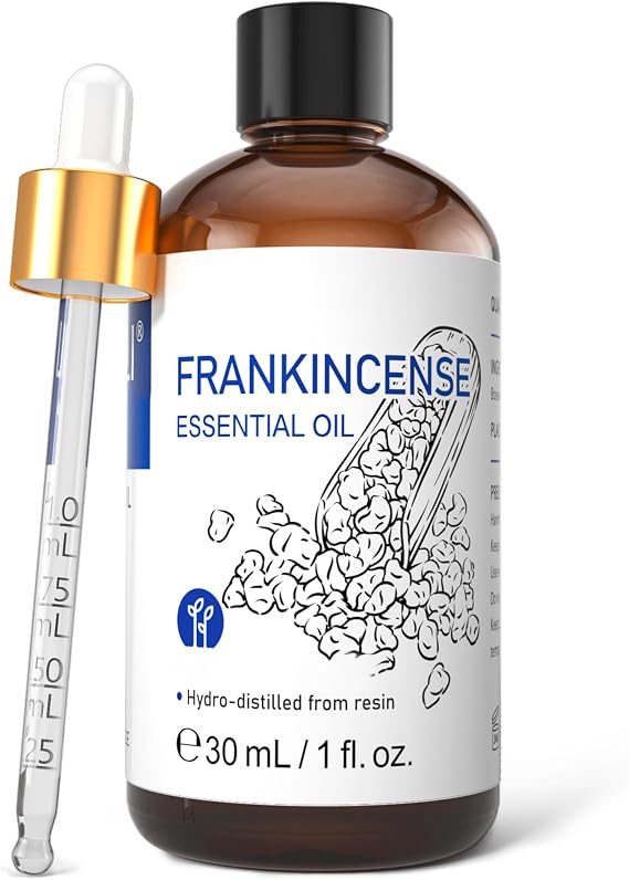 HIQILI Frankincense Essential Oil for Skin Care & Massage Muscle