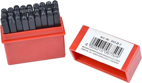 Brüder Mannesmann Darbe Harf Seti, 3 Mm M243-B-3