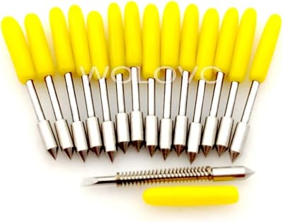 15pcs 30 Degree Graphtec CB09 Vinyl Plotter Cutter Blade with Spring