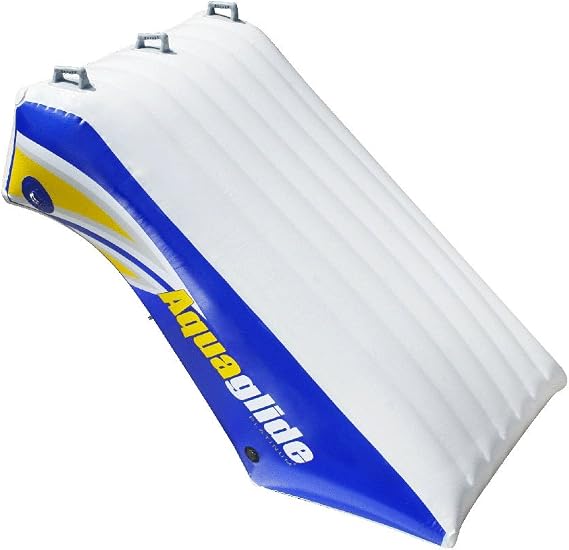 AQUAGLIDE Plunge Slide - Slide Attachment for Water Trampolines,Multicolor