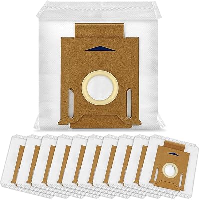 10pcs Bags for Deebot OZMO T8 AIVI T8 N8 Pro Plus N8 Pro N10 PLUS T9 Yeedi Vacuum Bags Deebot Robot Vacuum Bags Ecovacs Deebot N8 Dust Bags