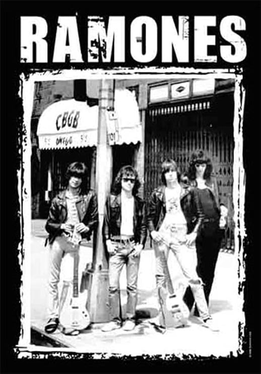 Ramones CBGB Fabric Poster Wall Hanging