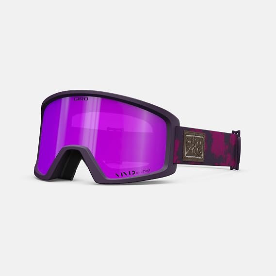 Giro Blok Ski Goggles - Snowboard Goggles for Men & Youth - Urchin Cloud Dust Strap with Vivid Pink Lens