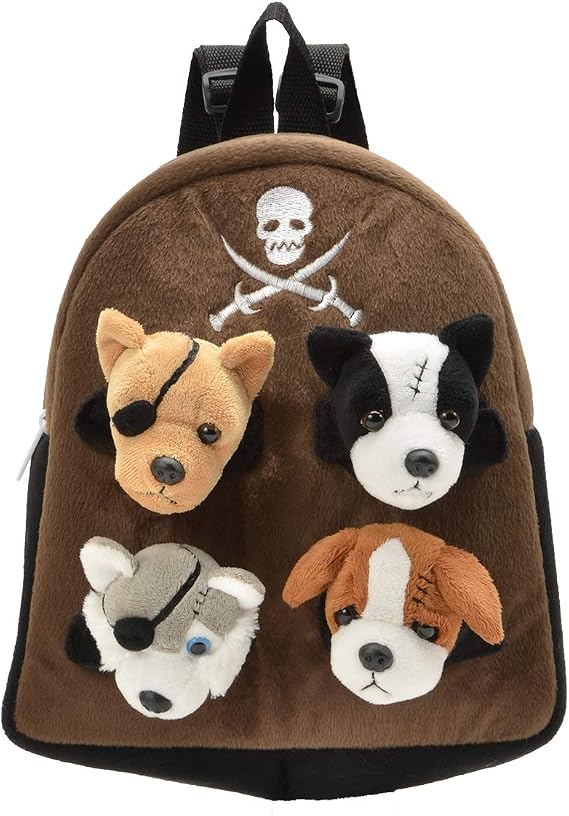 Pirate Dog Backpack 11" by Unipak