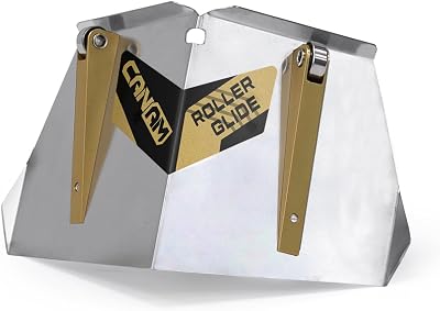 CanAm Tool B400-RR Roller Glide Corner Flusher 3.5 Inch Specially Designed for Finishing Corners On Skim Coats 3.5