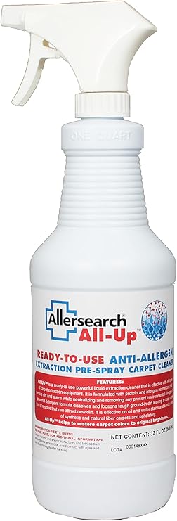 Allersearch All-Up Anti-Allergen Carpet Pre-Spray 32 Oz Ready to Use