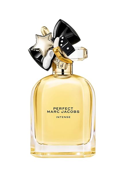 Marc Jacobs Perfect Intense Eau de Parfum Woody Floral Women's Perfume With Notes of Daffodil, Jasmine, Roasted Almonds & Sandalwood