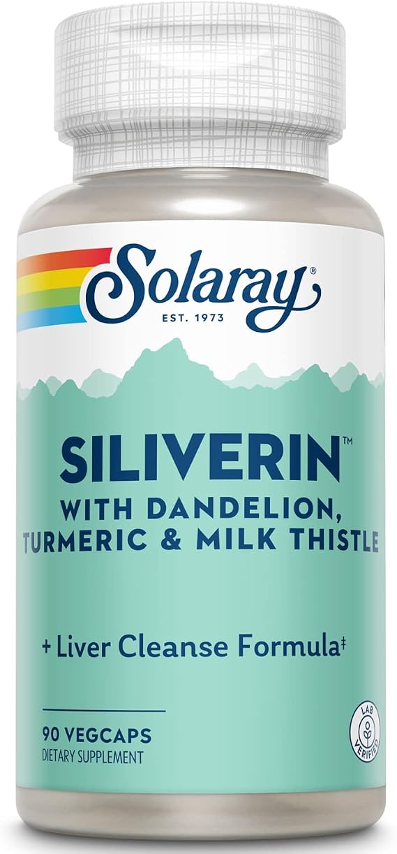 SOLARAY Siliverin, Veg Cap (Btl-Plastic) 140mg | 90ct