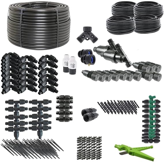 Drip Depot Metal Raised Bed Basic Irrigation Kit - Kit Size : Ultimate
