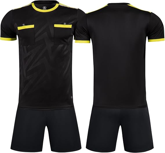 soccer referee uniforms, referee jerseys men's referee uniforms, soccer referee kits.