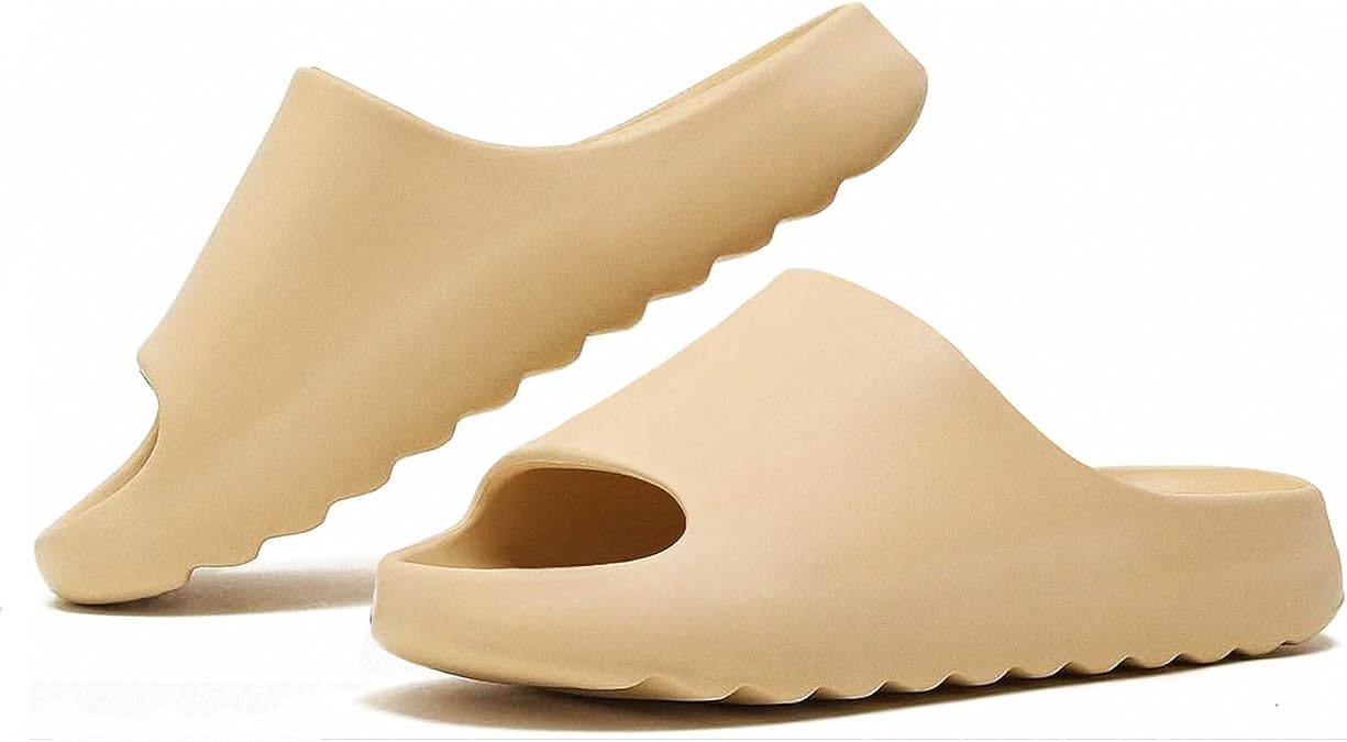Cloud Slides for Women & Men, EVA Recovery Slides, Thick Sole Shower Shoes