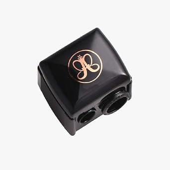 Anastasia Beverly Hills 3-in-1 Sharpener - Dual Blade Cosmetic Pencil Sharpener for Eyeliner, Lip Liner & Brow Pencils for Precision Clean Sharpening and Professional Makeup Use