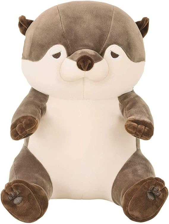 Liv Heart 68226-33 Premium Nemu Nemu Animals Body Pillow, Kururi the Otter, Size M Total Length: Approx. 8.3 inches/21 cm, Fluffy, Plump