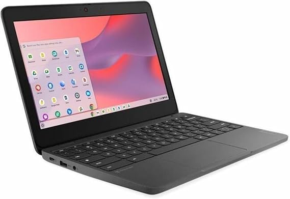 Lenovo 100e Chromebook Gen 4 83G80002US 11.6" Chromebook - HD - Intel N-Series N100-4 GB - 32GB Flash Memory - English Keyboard - Graphite Grey